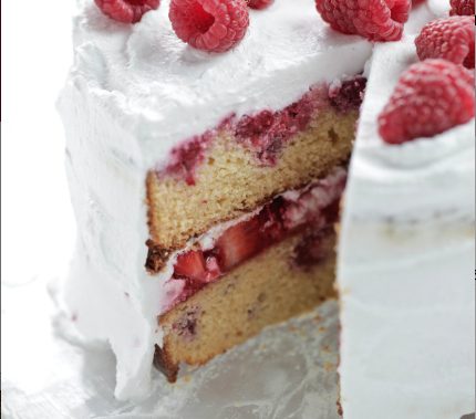 berry and coconut cake recipe