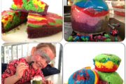 easy rainbow cake in a jar recipe