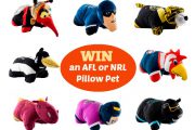 mascot Pillow Pet footy AFL NRL