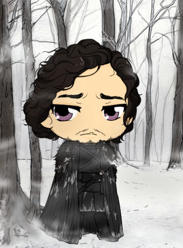 Game Of Thrones art 17 - Jon Snow by Mibu-no-ookami on deviantART