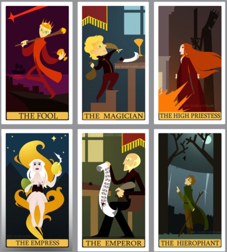 Game of Thrones art 14 Tarot - Part 1 by poly-m on deviantART