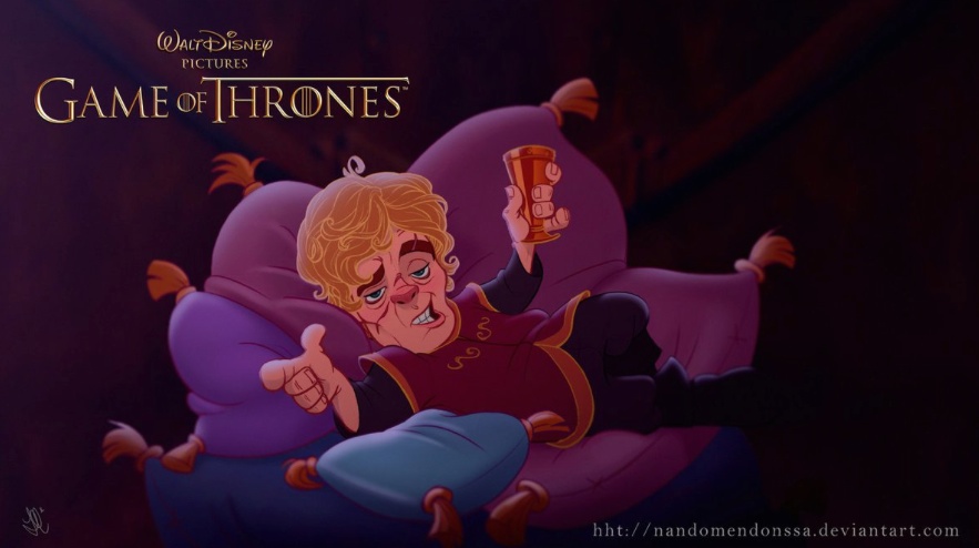 Game of Thrones art 20 Disney GOT Tyrion Lannister by nandomendonssa on deviantART