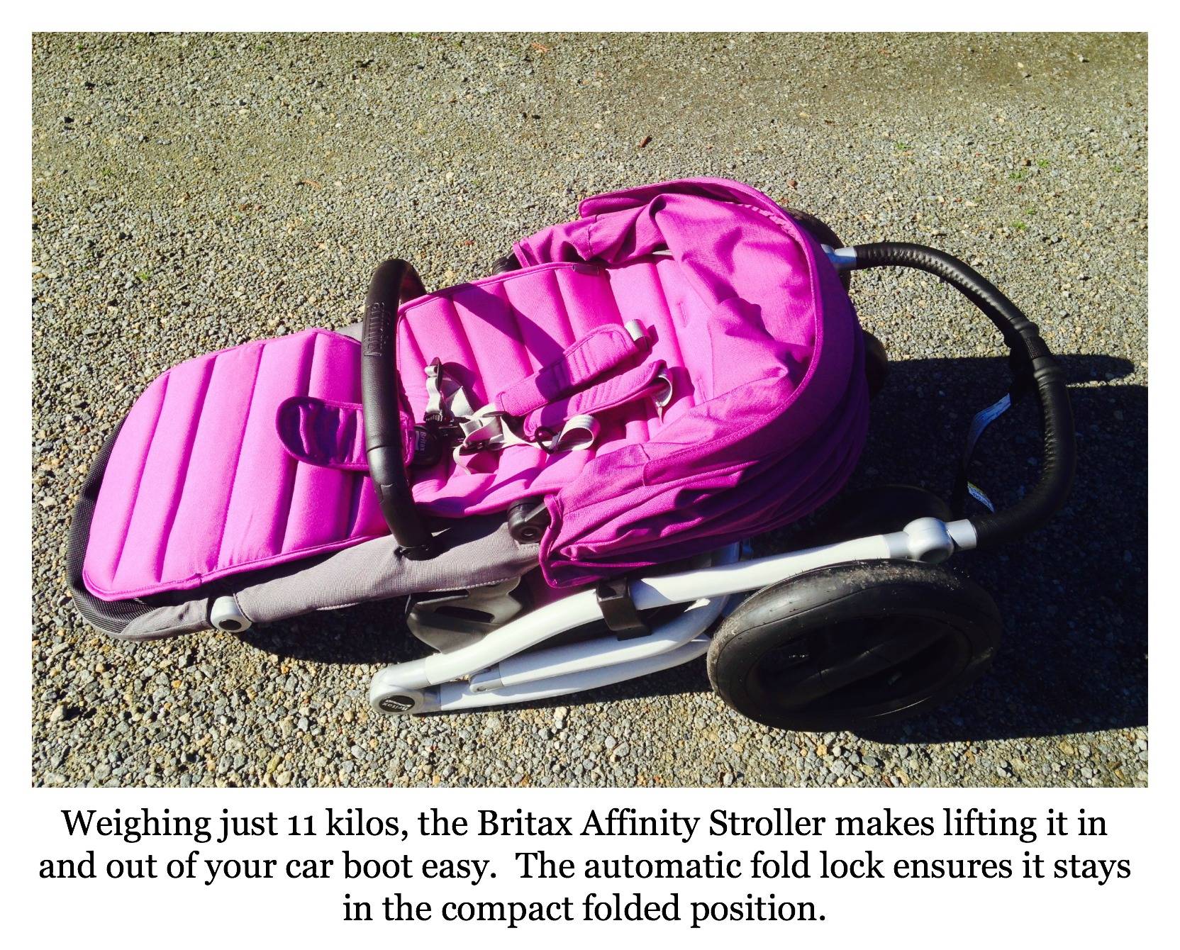 Britax affinity best sale stroller review