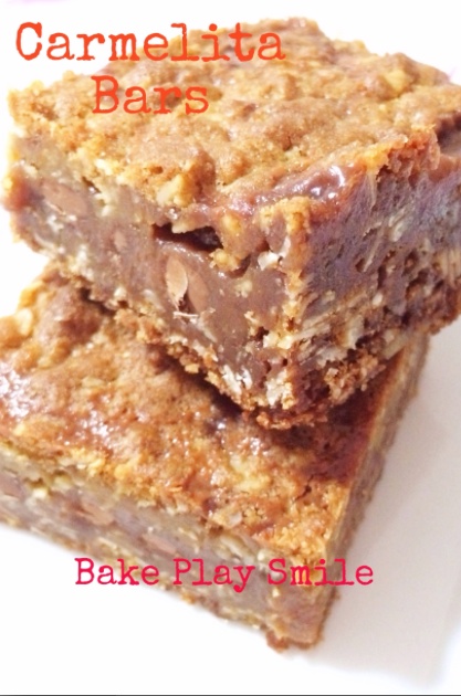 carmelita bars bake play smile