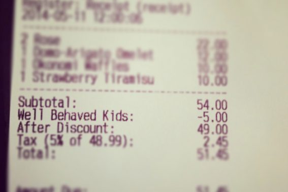 receipt well behaved kids discount daley walsh