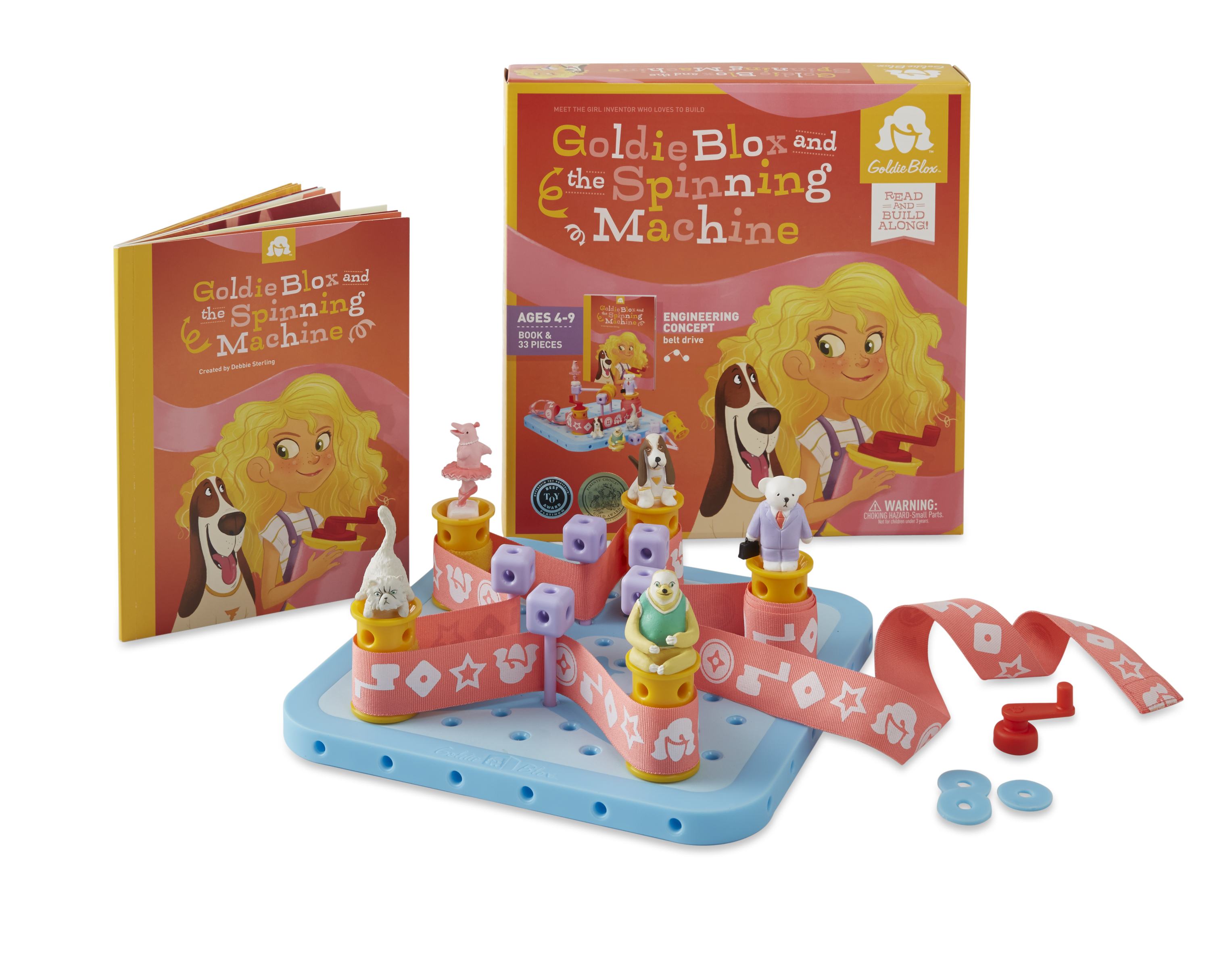 2 GoldieBlox and the Spinning Machine