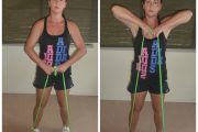 resistance band training upright row