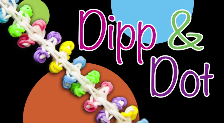 Dipp and Dot Loom Bracelet Tutorial