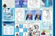 FREE Frozen activity printables 2