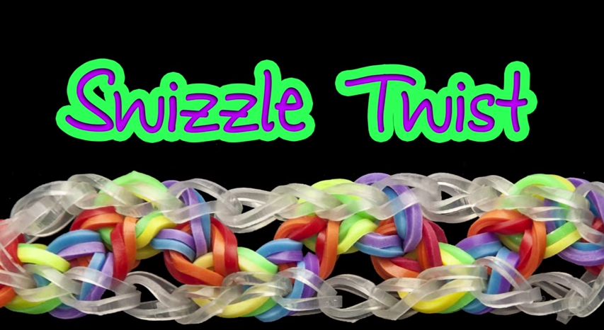 Swizzle Twist Loom Bracelet Tutorial