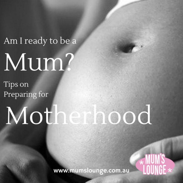 tips on preparing for motherhood