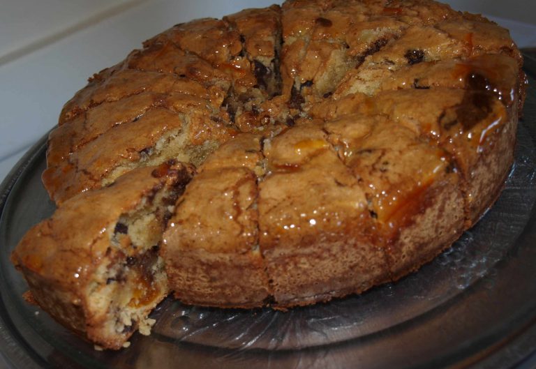 Apricot and Chocolate Chip Cake Recipe