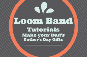 Loom Band Fathers day gifts