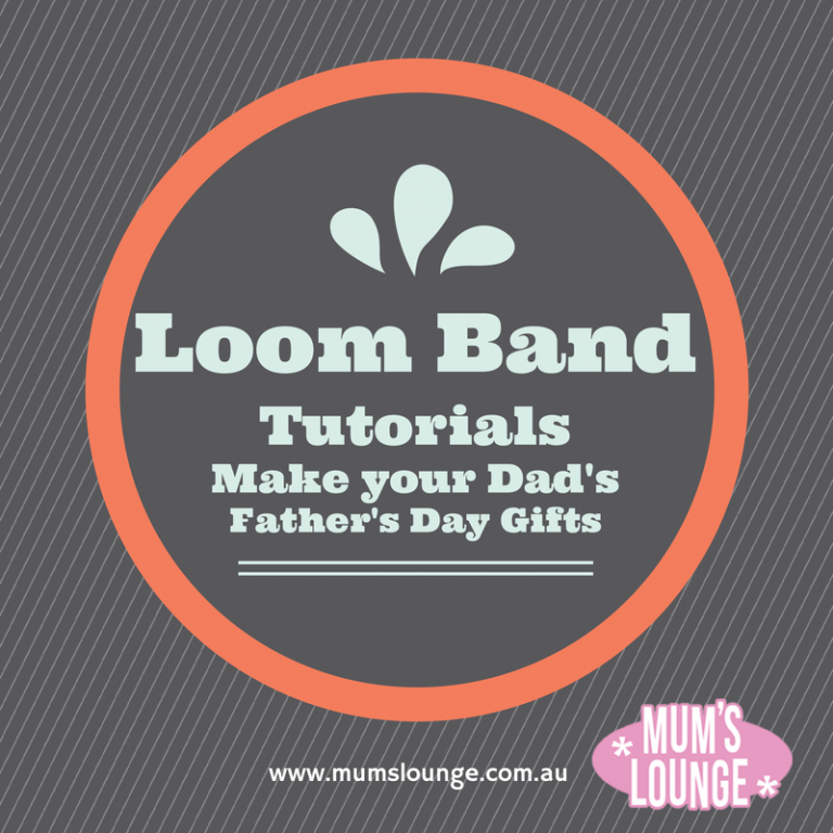 Loom Band Fathers day gifts