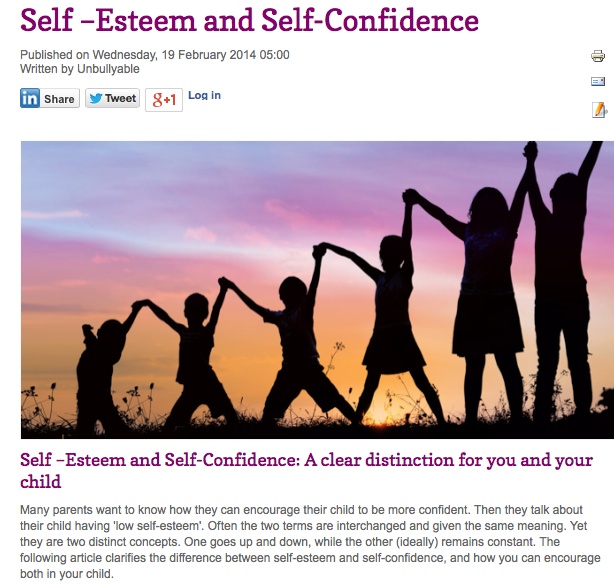 Self Esteem and Self-Confidence   Health