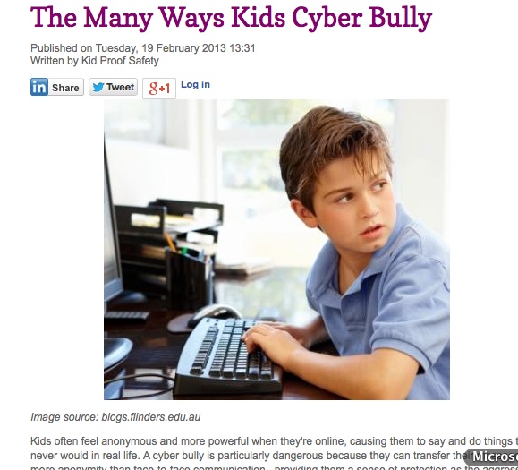 The Many Ways Kids Cyber Bully   Family