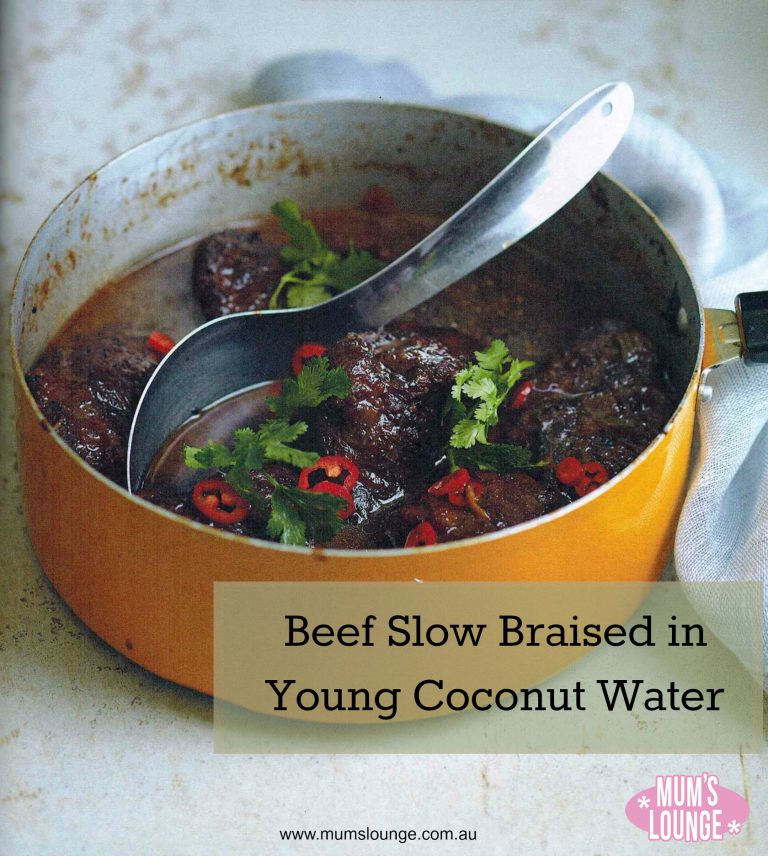 beef slow braised coconut water