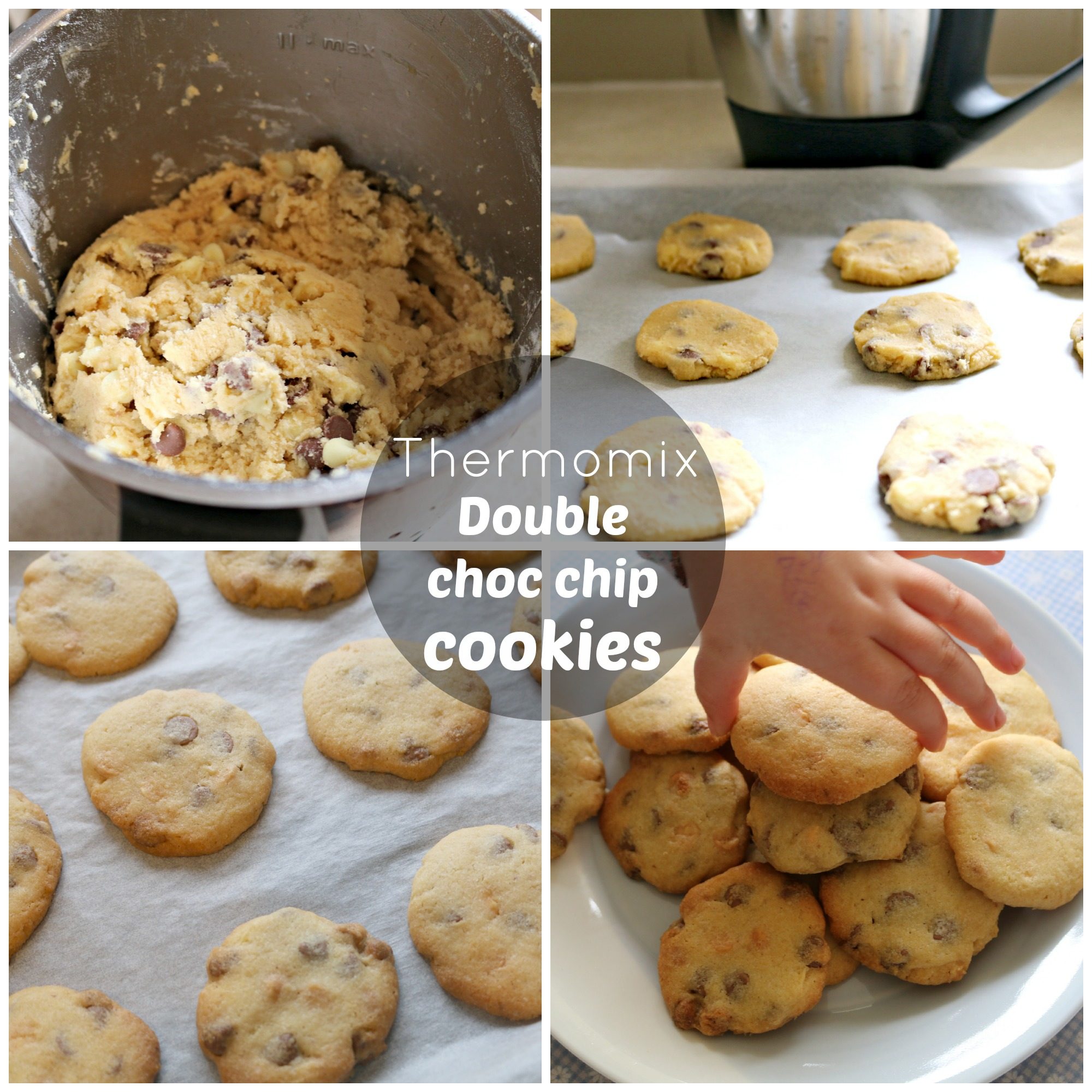 double choc chip cookies in thermomix 3