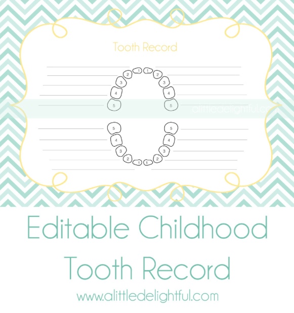 free printables tooth fairy 1