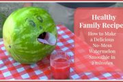 healthy family recipes Watermelon smoothie hack