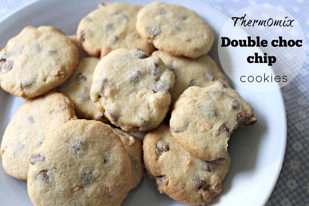 Thermomix Recipe Double Chocolate Chip Cookies Mumslounge