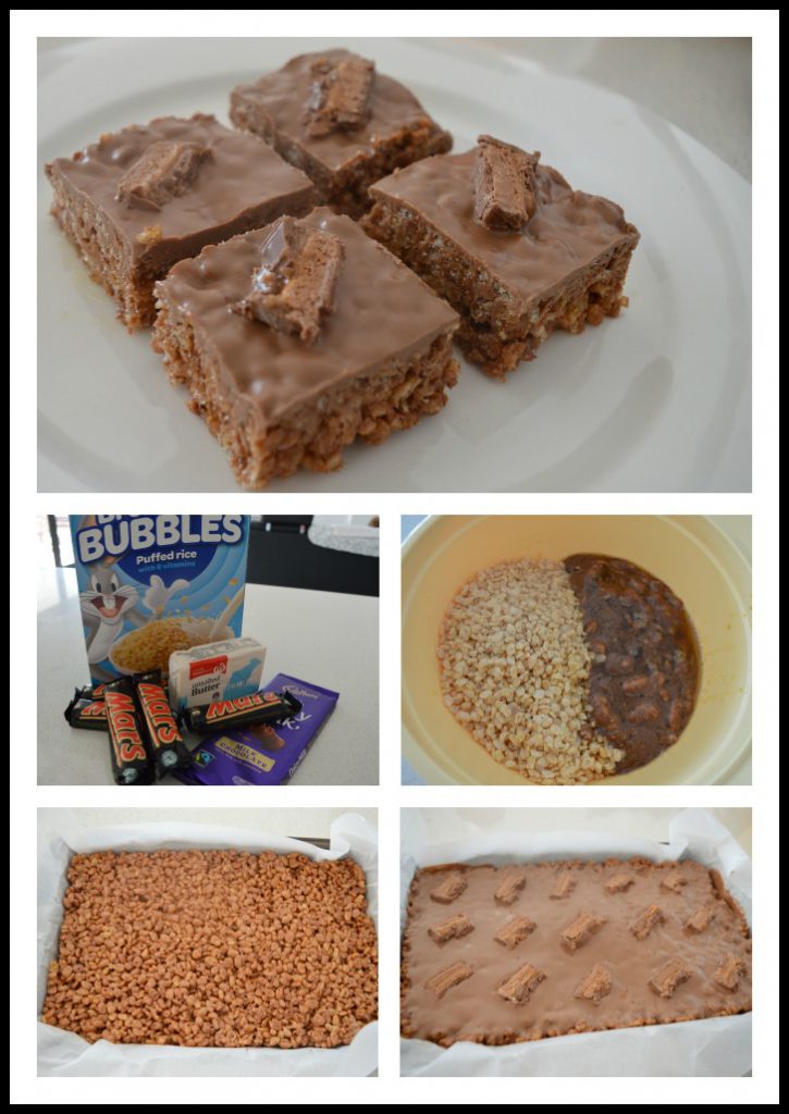 Easy Mars Bar Slice No Bake Squares Mumslounge