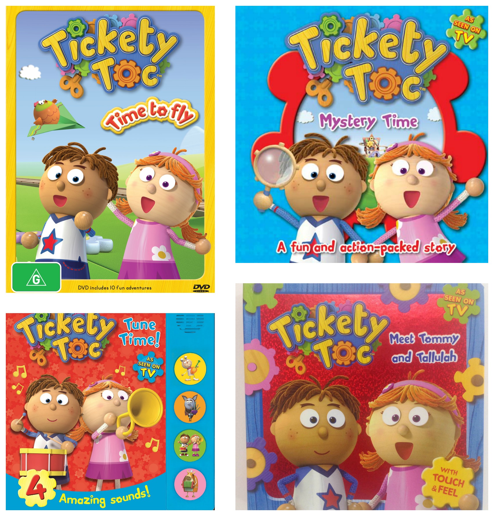 tickety toc prize pack