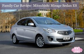 Mitsubishi mirage sedan es review