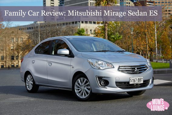 Mitsubishi mirage sedan es review