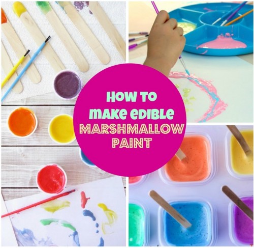 How to Make Marshmallow Paint - Mum's Lounge