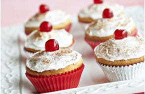 apple and spice cupcakes