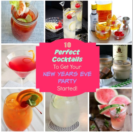 Top Ten Cocktails to Get Your New Year's Eve Party Started - Mumslounge