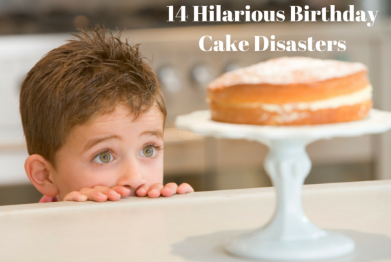 14 Hilarious Birthday cake Disasters
