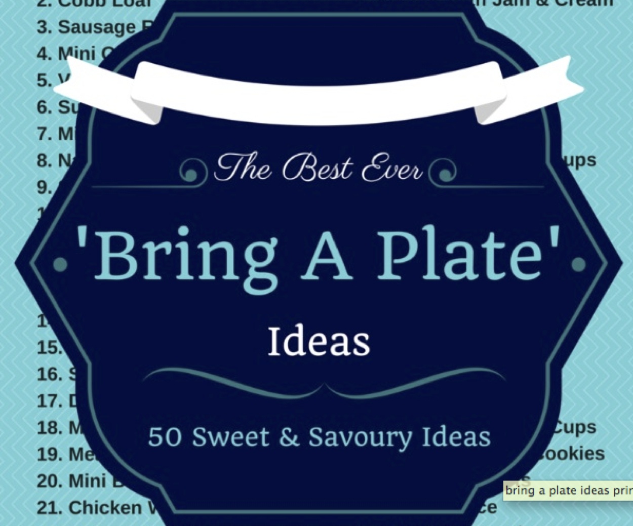 Dishes to make when you're asked to bring a plate