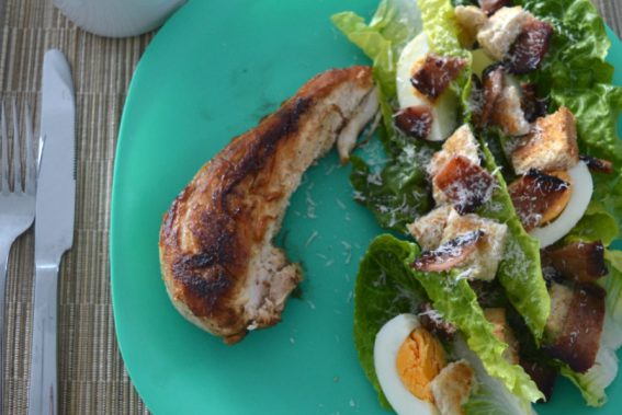 chicken ceased salad family mums lounge