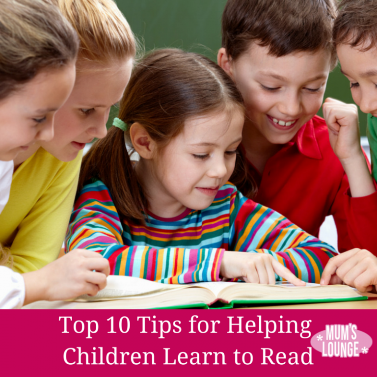helping children learn to read mums lounge