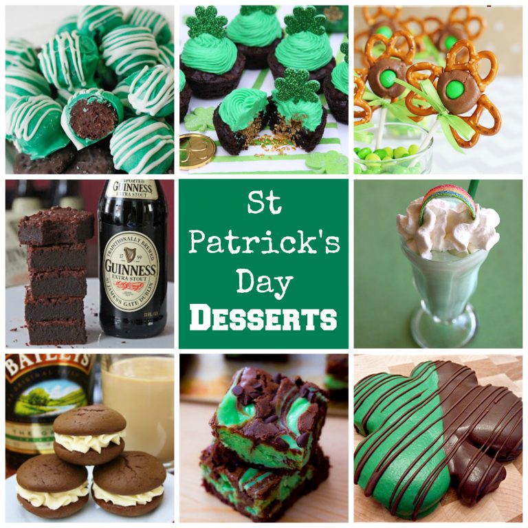 St Patrick's Day Desserts