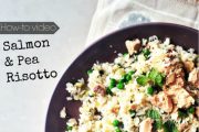 salmon and pea risotto recipe