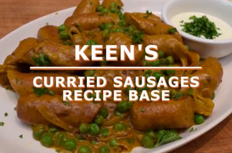keen's curry sausages