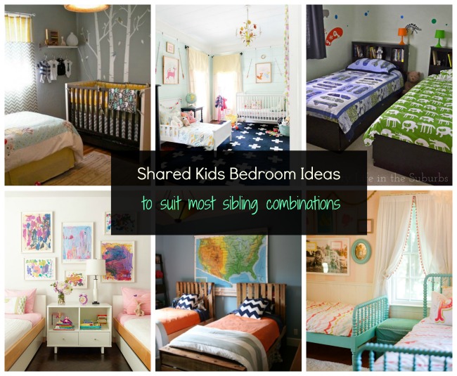 Shared Kids Bedroom Ideas for Most Sibling Combinations ...