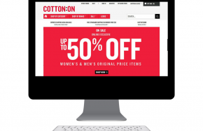 visa checkout cottonon sale
