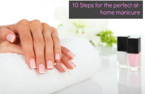 10 step at home manicure