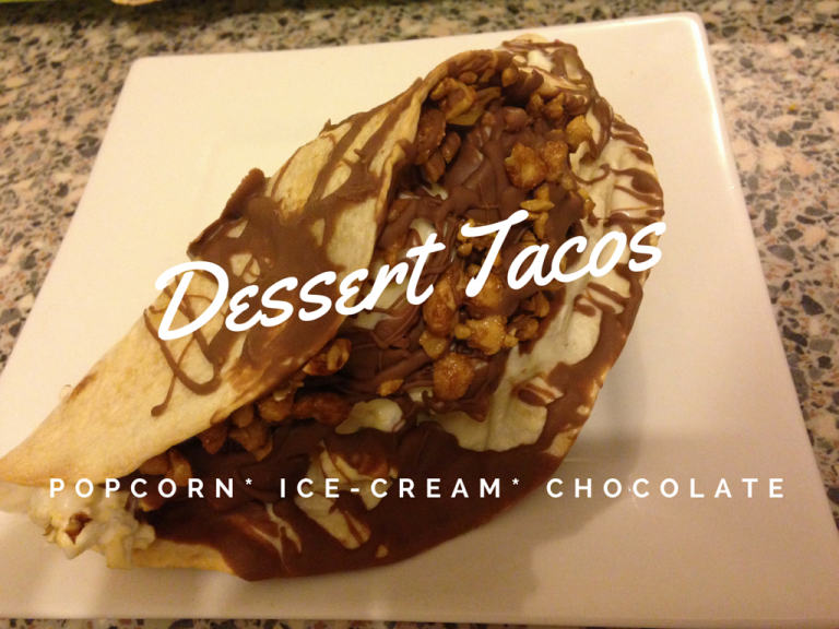 dessert tacos