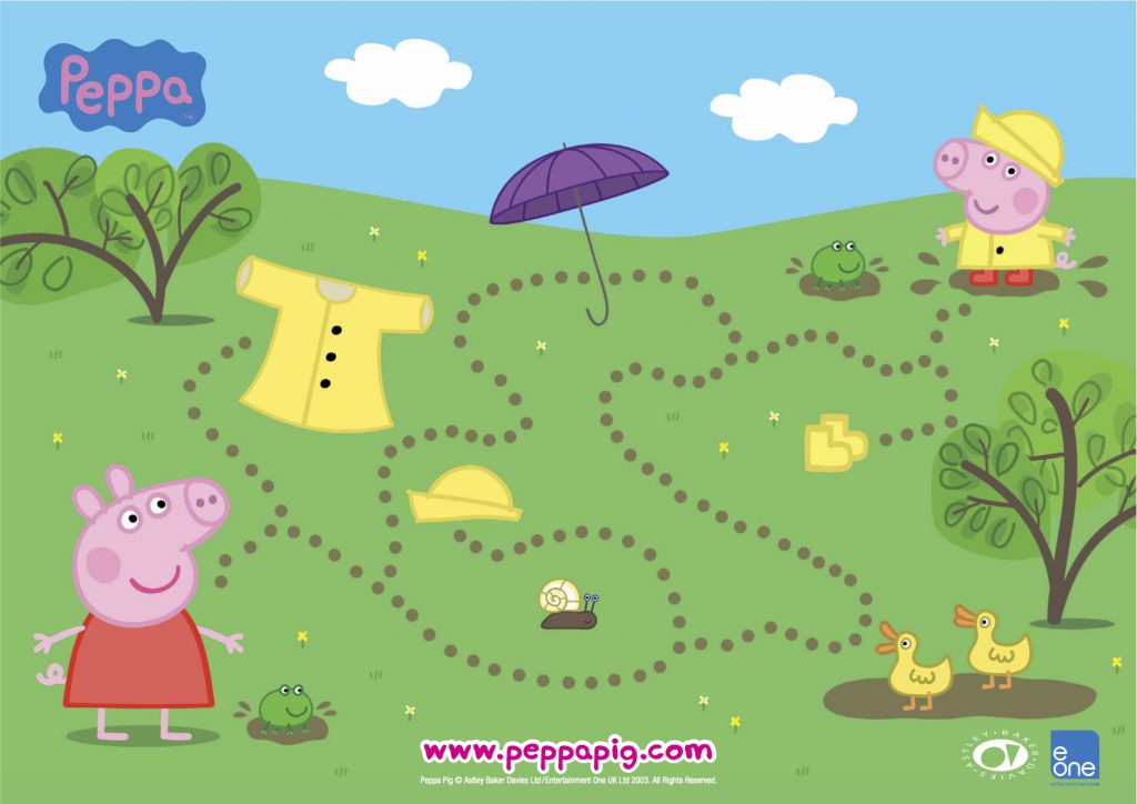 Rainy Day Activities Download These FREE Peppa Pig Activity Sheets