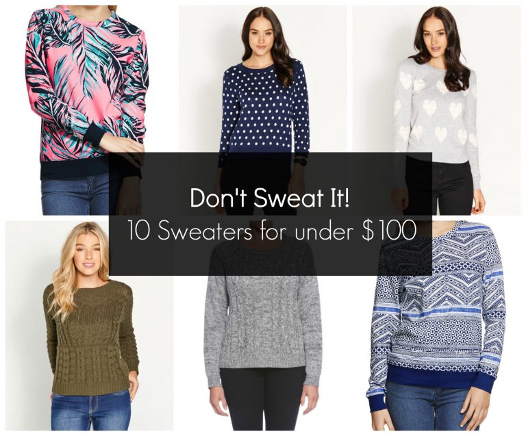 sweaters for under $100
