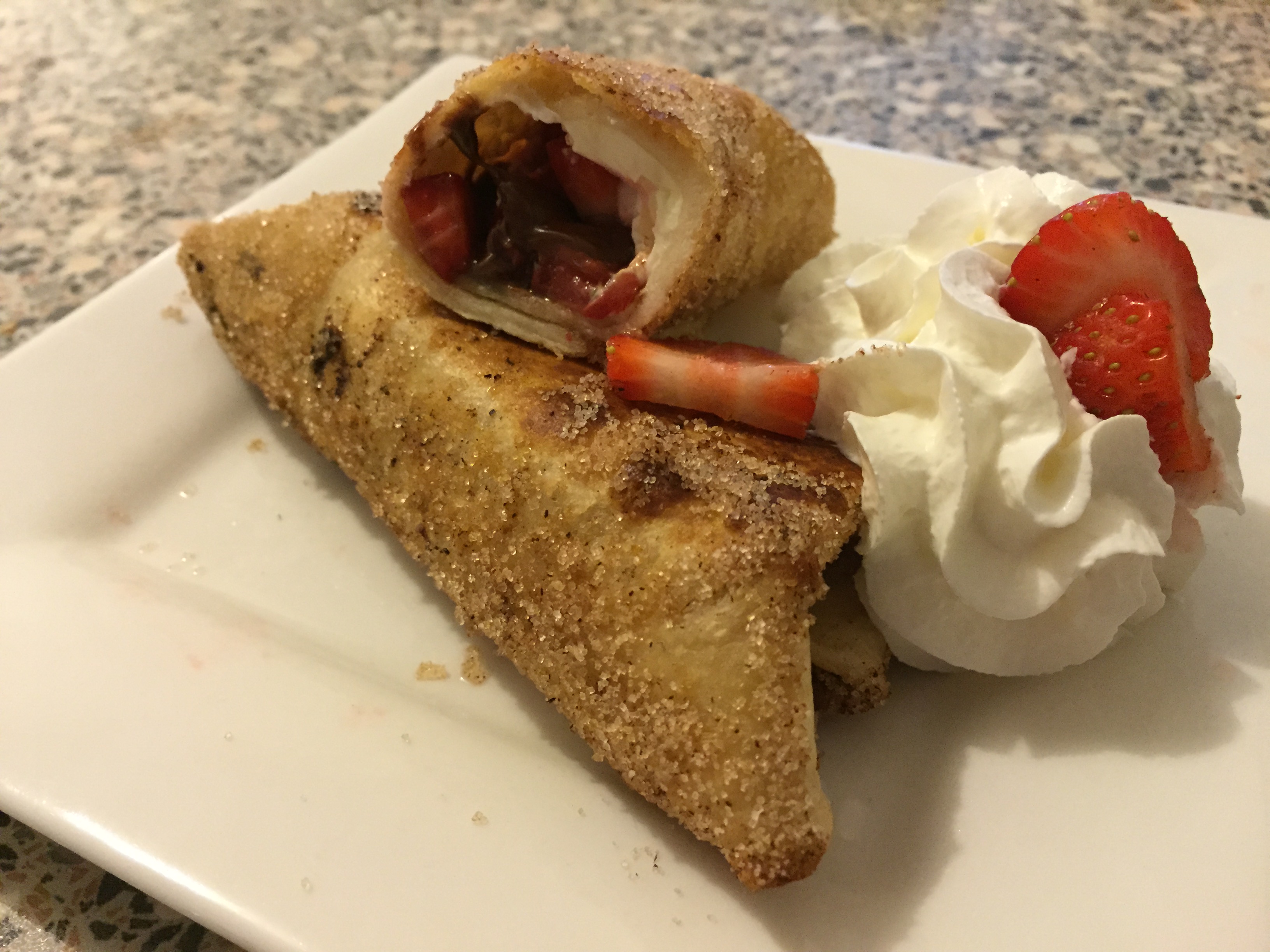 Strawberry & Chocolate Cheesecake Dessert Wraps Recipe Mum's Lounge