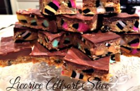 licorice allsort slice recipe