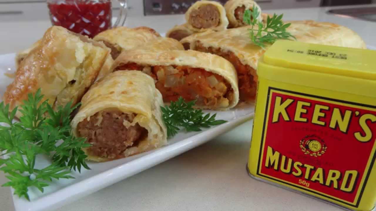 Keen's Mustard Pastie Rolls and Sausage Rolls Recipe (PLUS GIVEAWAY
