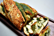 sage blue cheese and garlic bread recipe
