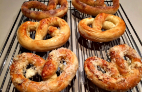 home-made pretzels recipe